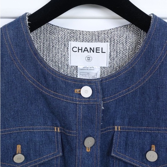 ❌SOLD❌Chanel vintage 99C denim jacket - Picture 5 of 10